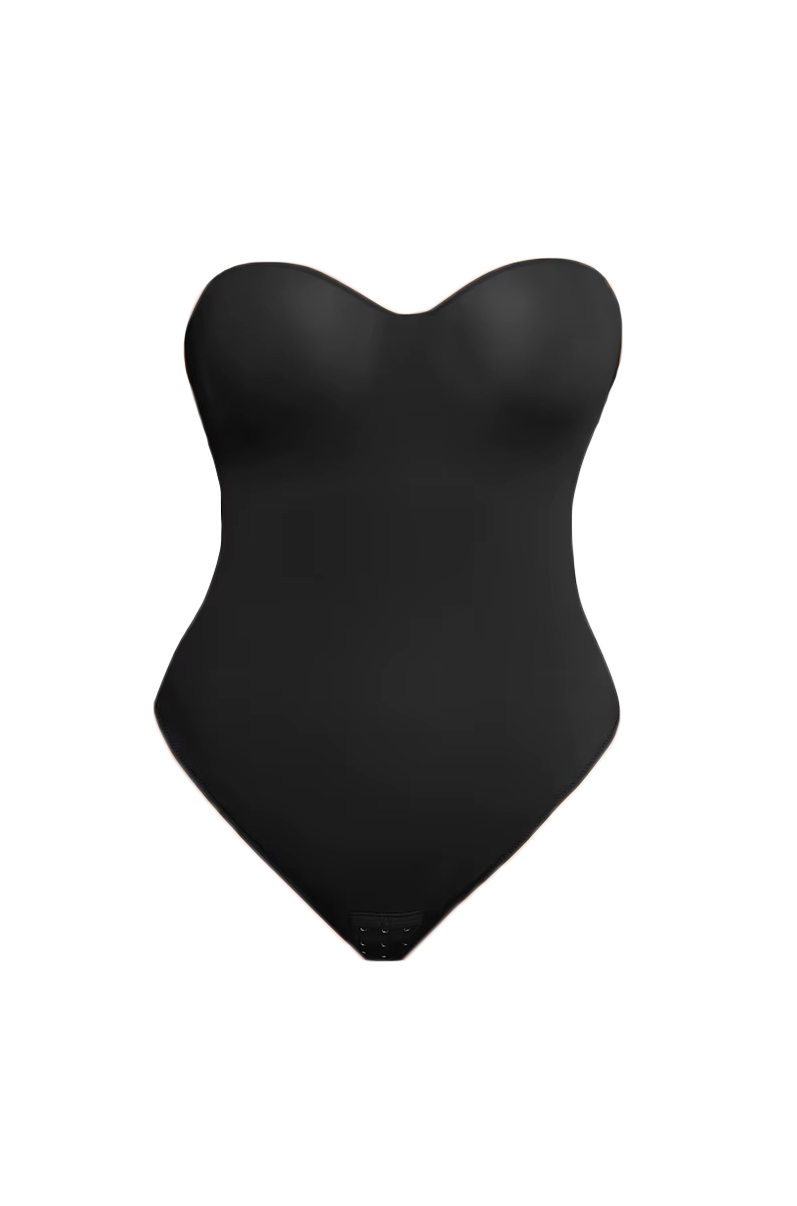 Shape Love Smoothing Thong Bodysuit with Built In Underwire Bra