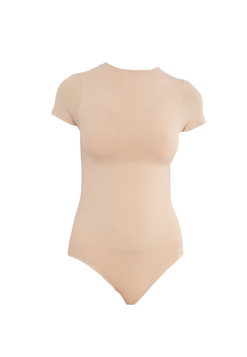 Shape Love Short Sleeve Bodysuit with Core Shaping